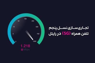 آغاز تجاری‌سازی 5G در رایتل | سیتنا