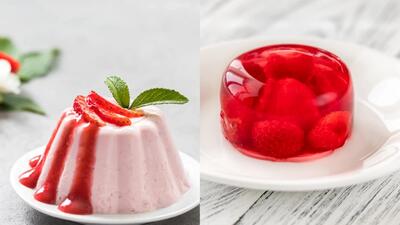 ژله با پودینگ چه فرقی دارد ؟