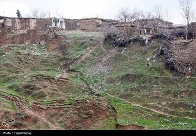 عکس/ رانش وحشتناک زمین در روستای بجنورد | اقتصاد24