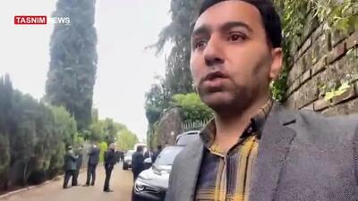ببینید| آغاز گفت‌وگوی غیرمستقیم ایران و آمریکا در رم از دقایقی پیش با ورود دو هیئت ایرانی و آمریکایی