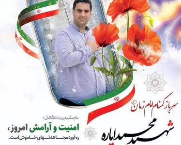 یک نیروی سپاه در مازندران به شهادت رسید +عکس