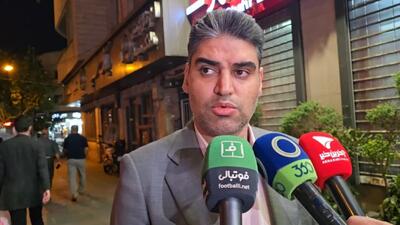پیمان حدادی: رضا درویش تصمیم گرفت که استعفا بدهد
