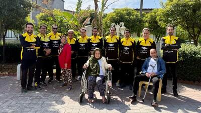 اقدامی فرهنگی و مهربانانه باشگاه رسانه ورزش مازندران در جمع سالمندان