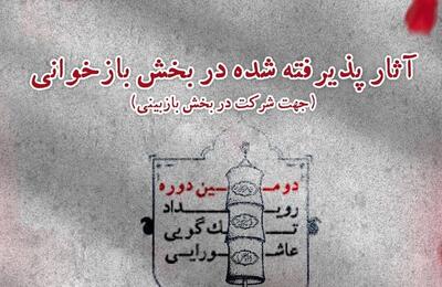 معرفی آثار پذیرفته شده در بخش بازخوانی دومین رویداد تگ گویی عاشورایی