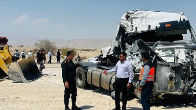 جزئیات تصادف اتوبوس با کامیون در محور کهورستان اعلام شد