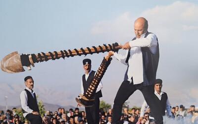 جشنواره سنتی بیل گردانی در نیم‌ور