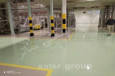 گروه صنعتی ساتر، مجری تخصصی کفپوش اپوکسی در سال ۱۴۰۴