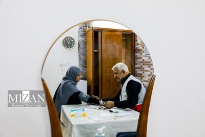 پایش سلامت و ویزیت رایگان ۵۰۰ نفر در استان البرز