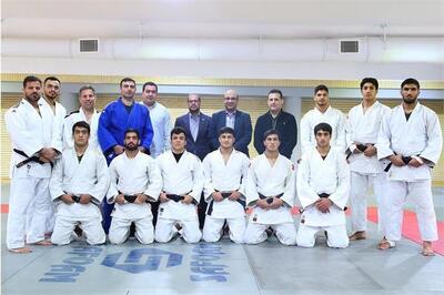 بازدید دبیرکل کمیته ملی المپیک از اردوی تیم ملی جودو اعزامی به مسابقات قهرمانی آسیا - پارس فوتبال