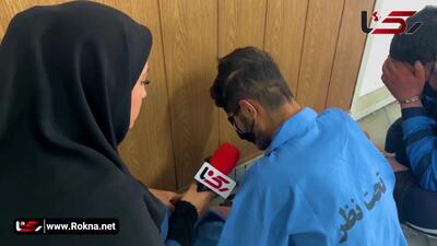فیلم گفتگو با گنده لات پر تتوی نظام آباد تهران که فقط 21 سال دارد ! / گلوله پلیس به سفید رانم نشست !