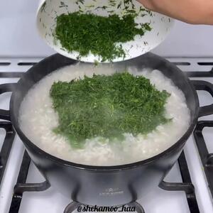 طرز تهیه باقالی پلو با مرغ برای شام امشب + فیلم