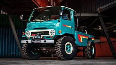 تصاویر جذاب؛ لندکروزر FJ40 سفارشی آماده برای آدرنالین در آفرود