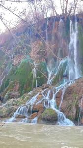آبشار زیبای بیشه در استان لرستان + فیلم