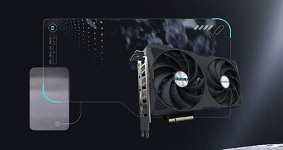 طراحی جالب و متفاوت کارت گرافیک RTX 5060 Ti EAGLE گیگابایت را ببینید