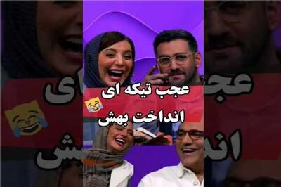 سکانس خندان؛ نیما شعبان نژاد به خانم بازیگر تیکه میندازه قد تریلی غش میری از دستش