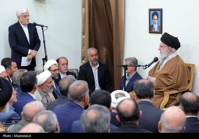 دیدار جمعی از مسئولان ارشد سه قوه با رهبرمعظم انقلاب- عکس خبری تسنیم | Tasnim