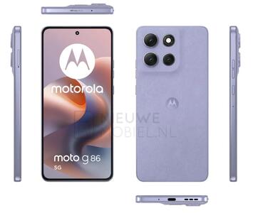 اولین تصاویر گوشی Moto G86 طراحی متفاوت و درگاهی جدید را نشان می‌دهند