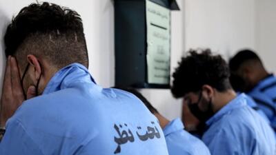 سارقان زورگیر محدوده خیابان بعثت تهران دستگیر شدند