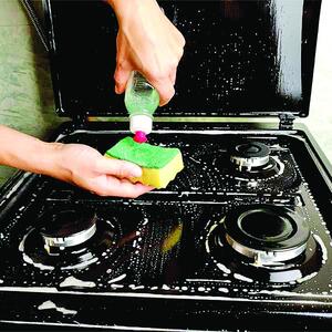 بهترین روش تمیزکردن گاز و فر