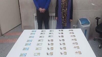 زوج کلاهبردار در زنجان با ۳۸ قطعه سکه تقلبی دستگیر شدند