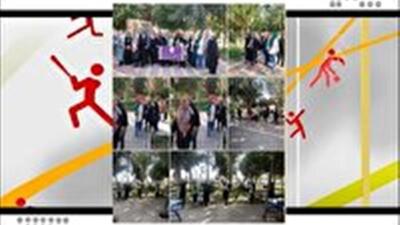 برگزاری همایش پیاده روی در گرمسار
