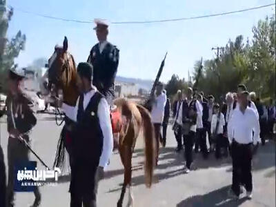 آیین بیل‌گردانی مردم «نیم‌ور» با قدمتی ۲ هزار ساله