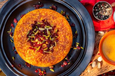 طرز تهیه ته‌چین رستورانی با تمام نکات