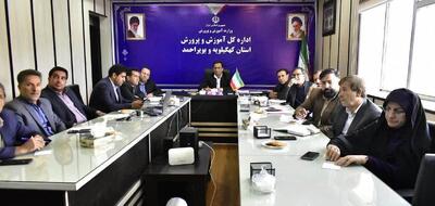 راه اندازی قرارگاه تحقق شعار سال سرمایه‌گذاری برای تولید در آموزش و پرورش کهگیلویه و بویراحمد