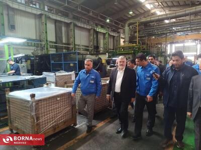 بازدید استاندار تهران از شرکت مهرکام پارس
