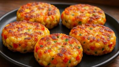 آموزش کتلت خانگی با کالباس و سبزیجات / ای شام سریع و خلاقانه برای کل خانواده