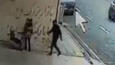 ببینید / دستگیری عاملان گردنبندقاپی از یک مادر بچه‌به‌بغل