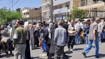 تجمع اعتراضی اتباع افغانستانی در تهران