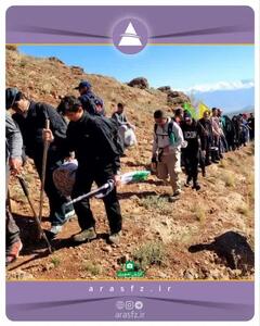 اردوی کوهنوردی دانشجویان دانشگاه های پیام نور جلفا و آزاد ارس