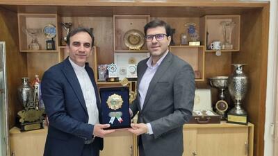 دیدار رئیس فدراسیون ملی ورزش های دانشگاهی با رئیس فدراسیون کبدی