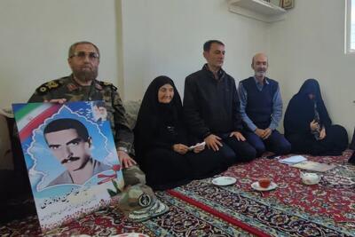 ‌تفحص پیکر شهید غلامحسین دماوندی اهل مازندران پس از ۴۲ سال 