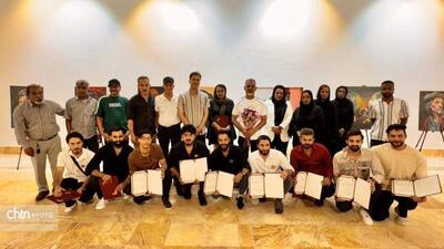 ۱۱ هنرمند نقاش عراقی آثار خود را در موزه آبادان به نمایش گذاشتند