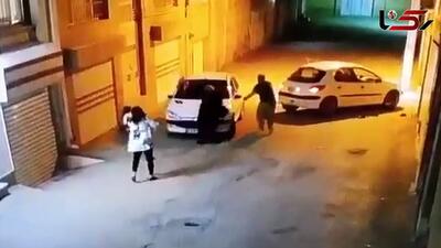 ببینید | سرقت موبایل از یک زن در خیابان شریعتی کرمانشاه