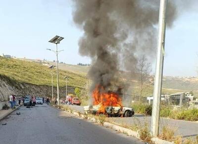 شهادت یک نفر در حمله صهیونیست‌ها به خودرویی در لبنان