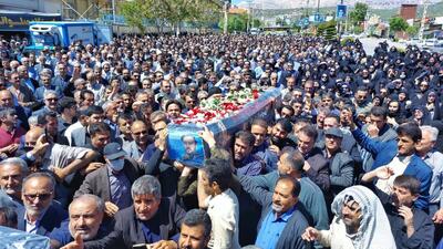 تشییع پیکر دو قاضی کهگیلویه و بویراحمد در یاسوج