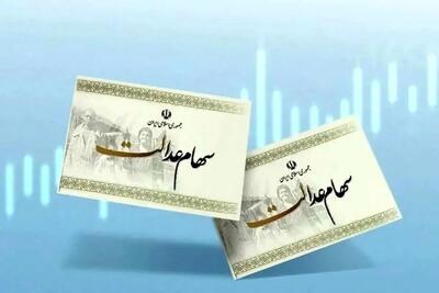 سهام عدالت  ۲۱ میلیون و ۴۳۱ هزار تومان شد/ جدول