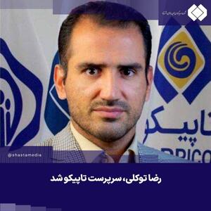 رضا توکلی، سرپرست تاپیکو شد