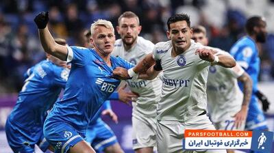 اورنبورگ در حضور ستاره ایرانی مقابل دینامو ماخاچ قلعه به برتری رسید