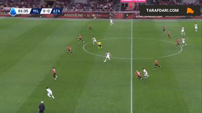 گل ادرسون به میلان (میلان 0-1 آتالانتا) - پارس فوتبال