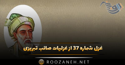 غزل شماره ۳۷ از غزلیات صائب تبریزی؛ غیر حق را می‌دهی ره در حریمِ دل چرا؟