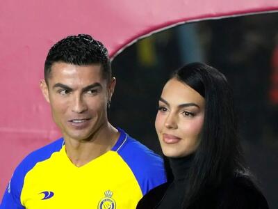 همسر رونالدو با حجاب شد