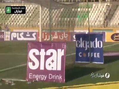 صحنه‌ای جالب در بازی هوادار - مس رفسنجان