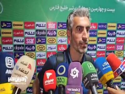 مجتبی جباری: من در این هفته ها مصاحبه نکردم که تمرکز تیم به هم نریزد