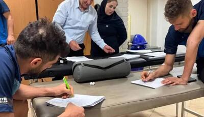 برای ملی‌پوشان والیبال پرونده پزشکی باز شد