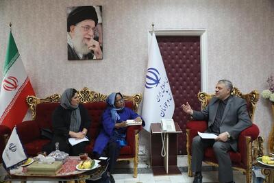 دیدار سرپرست دفتر برنامه توسعه سازمان ملل متحد با مدیرکل دفتر امور بین‌الملل وزارت ورزش و جوانان