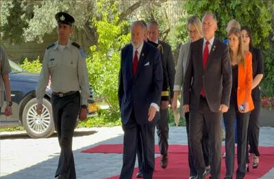 دیدار سفیر آمریکا با اسحاق هرتزوگ در فلسطین اشغالی
